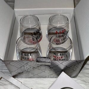 Taylor Swift Red Taylor’s Version glasses wine NIB